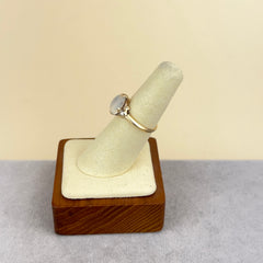 Antique Art Nouveau 14k Gold and Moonstone Ring