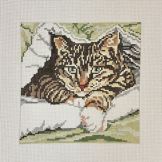 Needle Crossings Under Cover Needlepoint Canvas