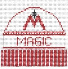 Doolittle Stitchery Magic Hat Needlepoint Canvas