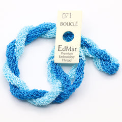 EdMar Boucle - 071 Dark to Light Turquoise
