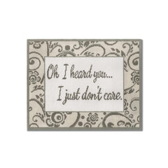 Edie and Ginger Oh I Heard You Needlepoint Canvas