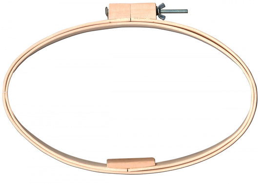 Edmunds Oval Embroidery Hoop - 15" x 9"