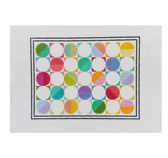 Elizabeth Crane Swartz Designs Checkerboard Clutch Needlepoint Canvas