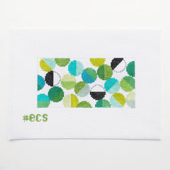 Elizabeth Crane Swartz Designs Libby Eyeglass Case Needlepoint Canvas