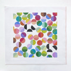 Elizabeth Crane Swartz Designs Lulu 14 Inch Square Needlepoint Canvas