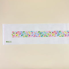 Elizabeth Crane Swartz Designs Corners Bag Strap Needlepoint Canvas