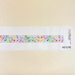 Elizabeth Crane Swartz Designs Corners Bag Strap Needlepoint Canvas