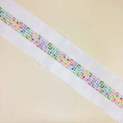 Elizabeth Crane Swartz Designs Corners Bag Strap Needlepoint Canvas