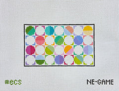 Elizabeth Crane Swartz Designs Checkerboard Eyeglass Needlepoint Canvas