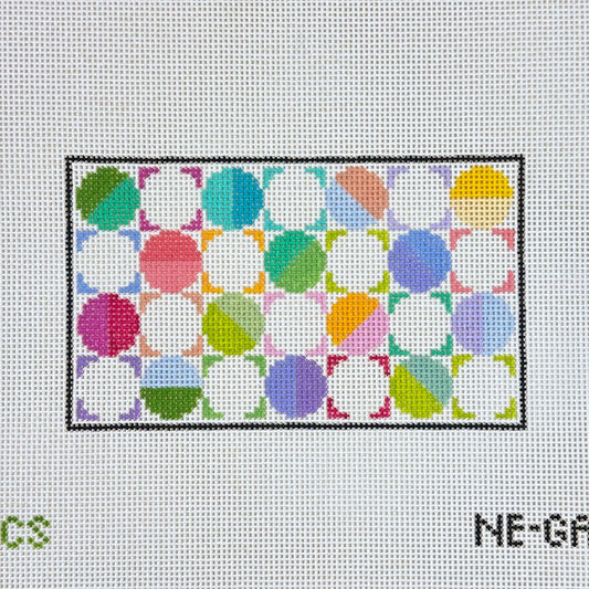 Elizabeth Crane Swartz Designs Checkerboard Eyeglass Needlepoint Canvas
