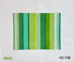 Elizabeth Crane Swartz Designs Libby Stripes Clutch Needlepoint Canvas