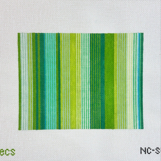 Elizabeth Crane Swartz Designs Libby Stripes Clutch Needlepoint Canvas