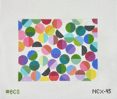 Elizabeth Crane Swartz Designs Lulu Clutch Needlepoint Canvas