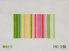 Elizabeth Crane Swartz Designs Mimi Stripes Clutch Needlepoint Canvas