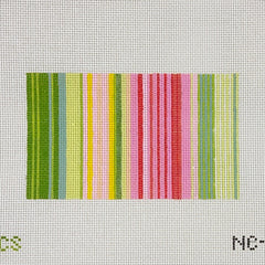 Elizabeth Crane Swartz Designs Mimi Stripes Clutch Needlepoint Canvas