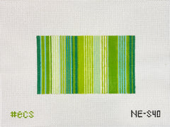 Elizabeth Crane Swartz Designs Libby Stripes Eyeglass Case Needlepoint Canvas