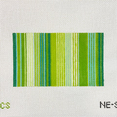 Elizabeth Crane Swartz Designs Libby Stripes Eyeglass Case Needlepoint Canvas