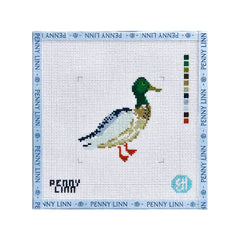 Penny Linn Evelyn Henson Mallard Needlepoint Canvas