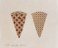 The Studio Midwest Cherry Pie Scissor Case Needlepoint Canvas