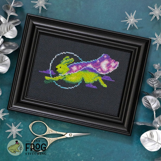 Fine Frog Stitching Nimble Nightbringer Cross Stitch Pattern