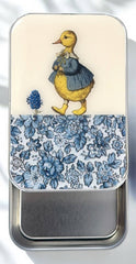 Firefly Notes Duck and Flower Notions Tin Needle Case