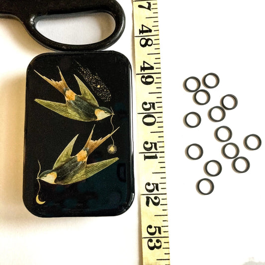 Firefly Notes Celestial Swallows Magnetic Notions Tin Needle Case