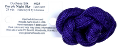 Gloriana Duchess Silk - 025 Purple Night Sky