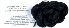 Gloriana Duchess Silk - 103 India Ink