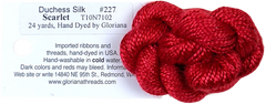 Gloriana Duchess Silk - 227 Scarlet