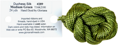 Gloriana Duchess Silk - 289 Medium Green