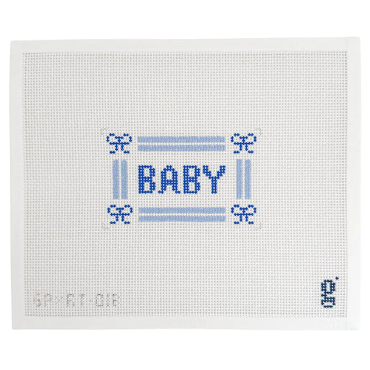 Goodpoint Needlepoint Baby Needlepoint Canvas - Blue