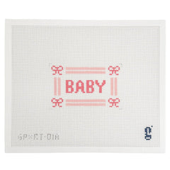 Goodpoint Needlepoint Baby Needlepoint Canvas - Pink