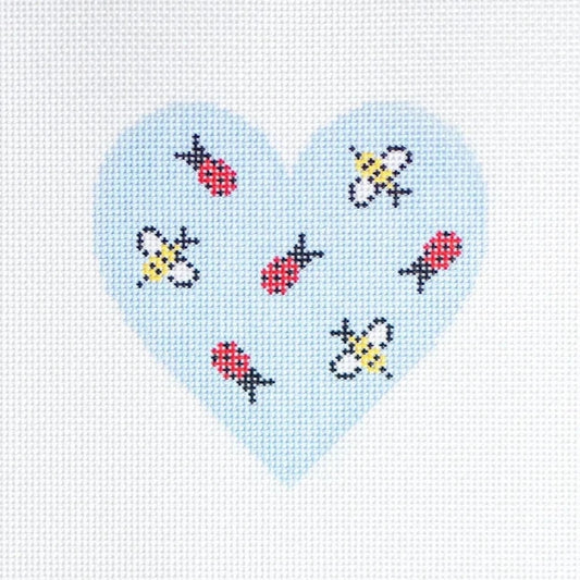 Goodpoint Needlepoint Love Bugs Needlepoint Canvas