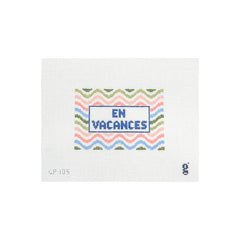 Goodpoint Needlepoint En Vacances Needlepoint Canvas