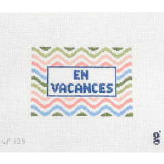 Goodpoint Needlepoint En Vacances Needlepoint Canvas