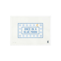 Goodpoint Needlepoint Once in a Blue Moon Needlepoint Canvas