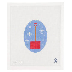 Goodpoint Needlepoint Snow Shovel Needlepoint Canvas