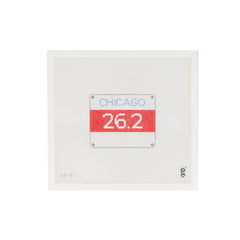 Goodpoint Needlepoint Chicago Race Bib Needlepoint Canvas