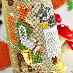 Poppy Stitchy Princess Mr Cat Cross Stitch Pattern