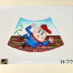 Vallerie Needlepoint Gallery Amanda Lawford Humpty Dumpty Lampshade Needlepoint Canvas