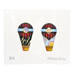 Melissa Shirley Designs Two Sided Red Balloon Needlepoint Canvas