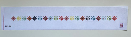 Mopsey Designs Daisy Chain Hatband Needlepoint Canvas