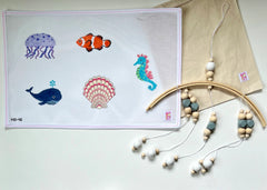 Mopsey Designs Under the Sea Mobile Needlepoint Canvas