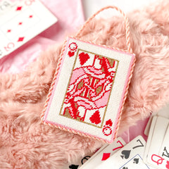 Coco Frank Queen of Hearts Needlepoint Canvas