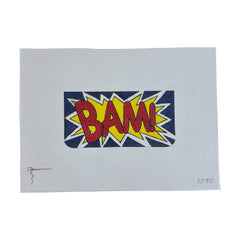 Red Thread Designs BAM! Needlepoint Canvas