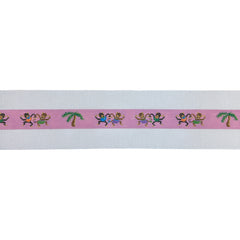 Voila Tropical Monkeys Belt Canvas Needlepoint Canvas