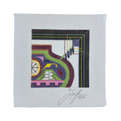Leigh Designs Mescalero Coaster Needlepoint Canvas