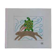 The Tortoise and the Hare Needlepoint Canvas