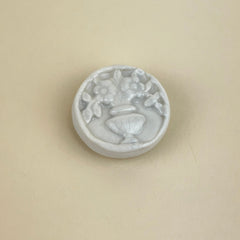 Spellbound Stitchery Mary Frances Carter Floral Porcelain Needle Minder