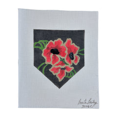 Boots Bailey Designs Poppy Pocket Needlepoint Canvas